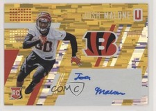 2017 Unparalleled Class of Rookie Yellow Wind Chimes 28/149 Josh Malone Auto 2r8