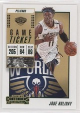 2018-19 Panini Contenders Game Ticket Green Jrue Holiday #91 0t0