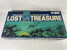 Vintage 1982 Parker Brothers Lost Treasure Game Deep Sea Diving Complete works