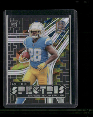 2022 Panini Spectra Rookie Spectris Universal #RSP-ISP Isaiah Spiller /10 RC