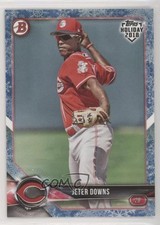 2018 Topps Holiday Bowman White Snow 33/50 Jeter Downs #TH-JD uk2
