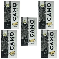 Camo Wraps Natural Leaf Wraps - Vanilla - 5 Packs (25 total wraps)
