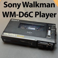 Sony Walkman WM-D6C Cassette Player EXCELLENT WORK condition USED SN273331 