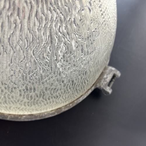 Vintage 1950s GE 4110 Holophane Acorn Gumball Pole Street Light Glass Lens - Picture 5 of 16