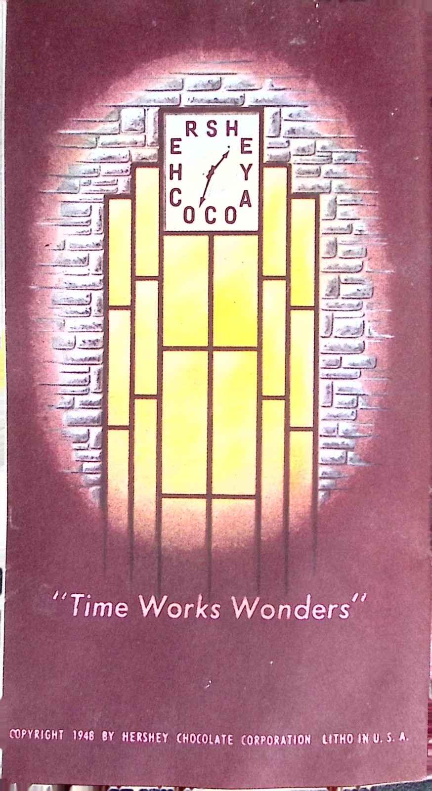 Vintage 1948 Hershey Story Of Chocolate And Cocoa Booklet