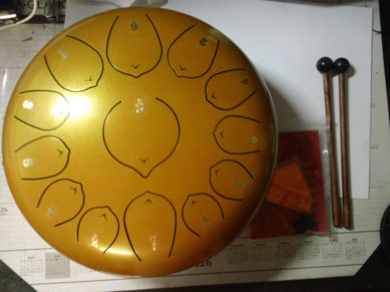 12inch Tongue Drum. Open Box