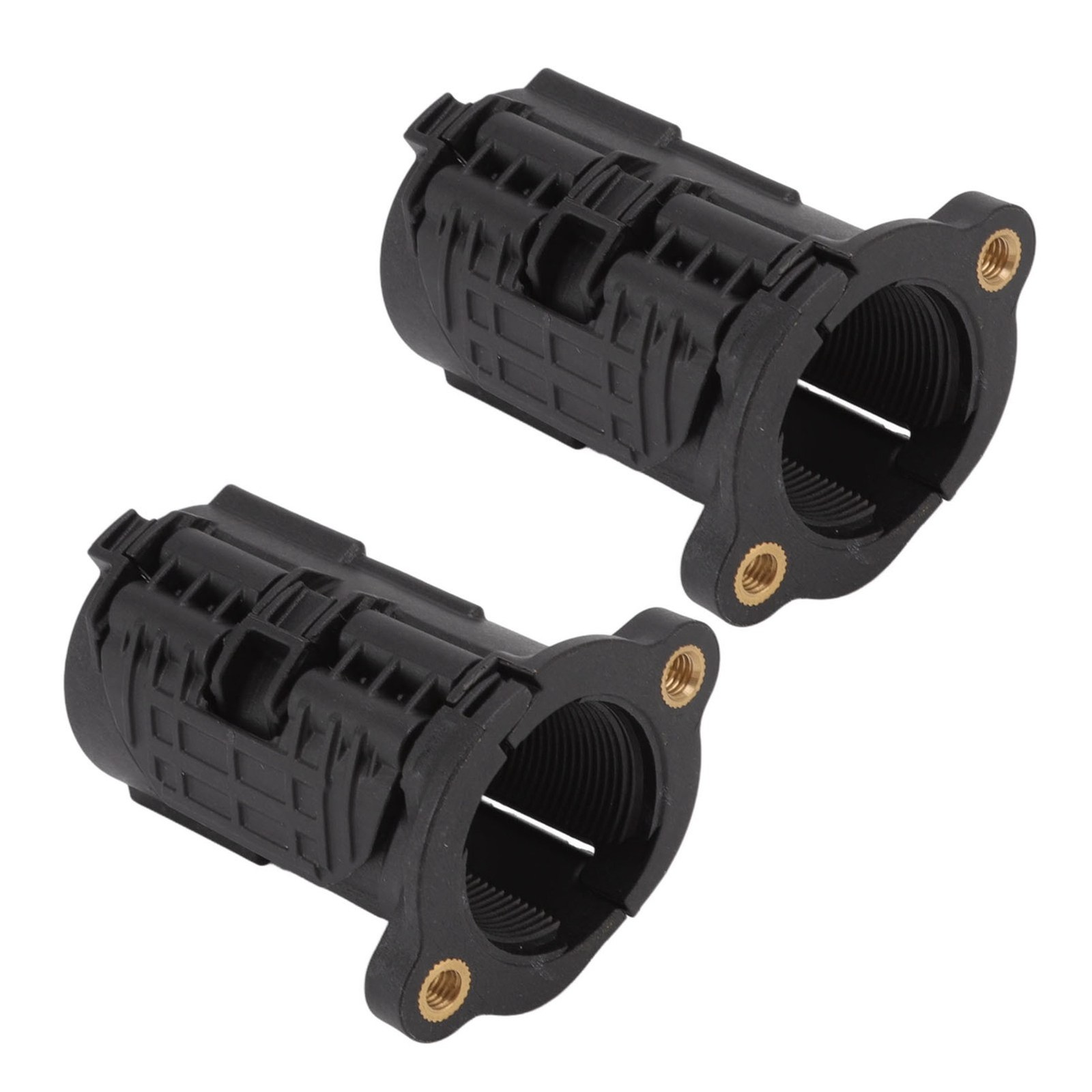 2 Sets Of Anti-loosening Nut Retainers For Hot And Cold Water Faucet Quick Inst.