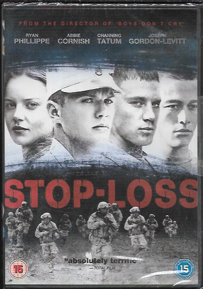 STOP-LOSS GENUINE R2 DVD RYAN PHILLIPPE ABBIE CORNISH CHANNING TATUM NEW/SEALED