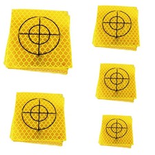Reflector Sheet Reflector Target Crosshairs Measure Reflective Target Yellow
