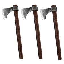 18.9" Throwing Axe, 3 Pack Throwing Axes and Tomahawks with 1065 High Carbon ...