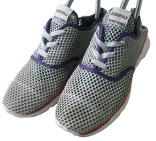 Kenswalk Beach Series Water Shoes Women 7.5 Gray Purple Mesh Breathable Athletic