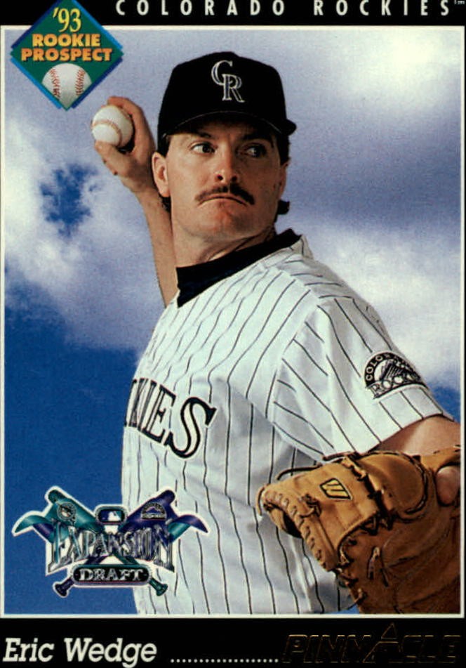 1993 Pinnacle #239 Eric Wedge RC - BB
