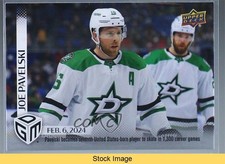 2023-24 Upper Deck Game Dated Moments /599 Joe Pavelski #56 READ z6b