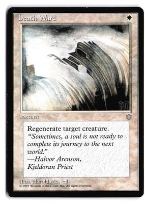Death Ward Ice Age C MP Magic the Gathering