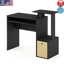Multipurpose Home Office Computer Writing Desk Slide-Out Keyboard Storage New