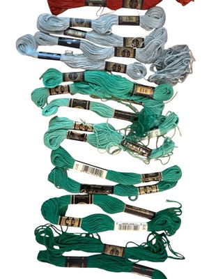 BRAND NEW  DMC Floss 28 packs 8 m Colors Between 909-927