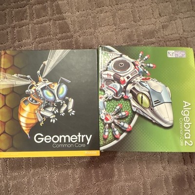 Pearson Geometry / Algebra 2 Textbooks