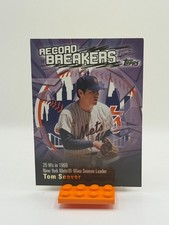2002 Topps Record Breakers #RB-TS Tom Seaver, New York Mets HOF