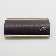 Antik Montblanc Etui Leer Schreibgeräte Leerbox 2 Stifte Vintage Schachtel Box