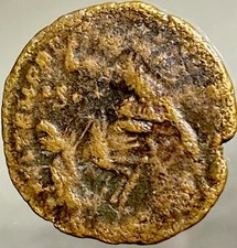 Roman Caesar Constantius Gallus Battle Scene Ancient Coin 351-354AD Genuine