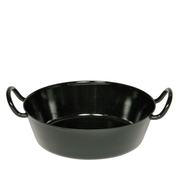 Riess Schnitzelpfanne Ø30Cm 3,5L Schwarz Emaille-image