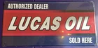 Lucas Oil Sold Here Vintage Style Tin Sign Authorized Dealer Automotive 24"x12"