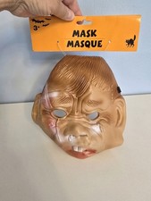 Kids Rubber Monkey Halloween Mask New Ages 3 and Up