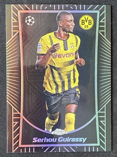Serhou Guirassy 2024-25 Topps Chrome UCC Shadow Etch #SE-6 -d3