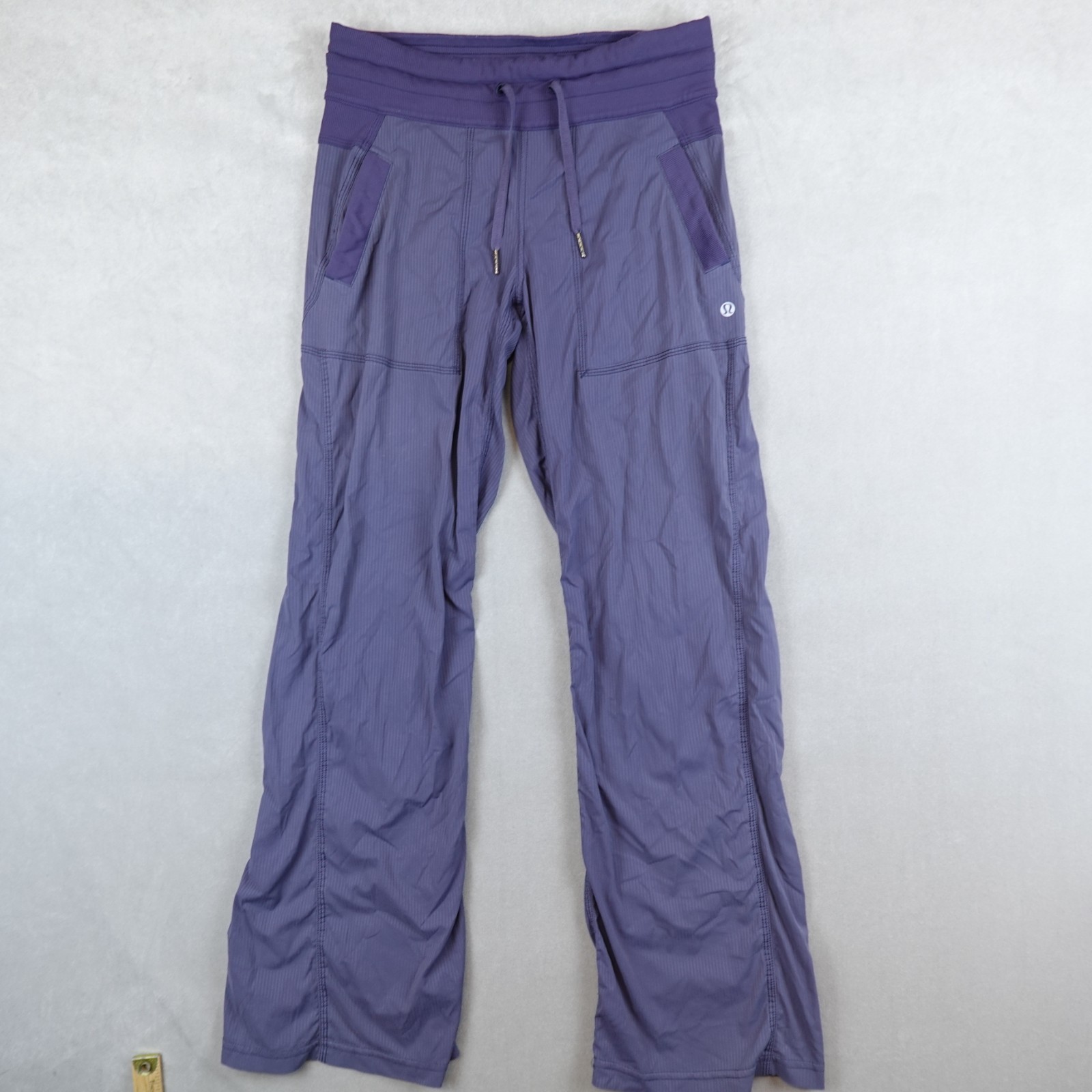 Lululemon Dance Studio Pant Womens 4 Purple Flare Leg Full Length Luxtreme Swift