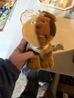 Vintage Rare 1986 Cabbage Patch Kids Pets 7” Tan Brown Dog Leash Puppy