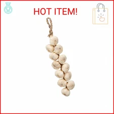Cabilock 1 pc Halloween Artificial Garlic String-Simulation Artificial Lifelike 