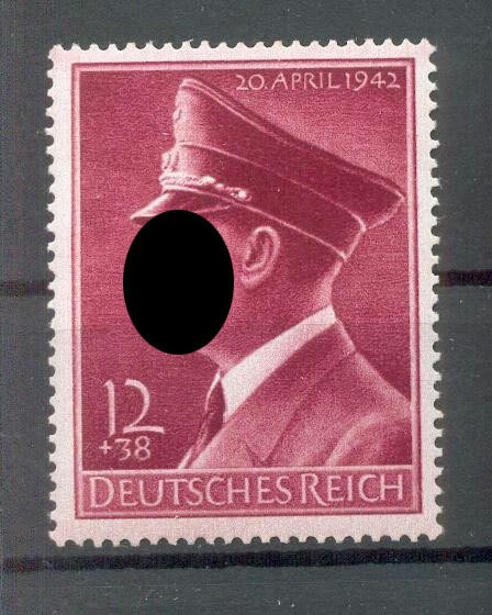 DR-3.Reich 813x Luxury** MNH Post Fresh Riffeling 25EUR (69717