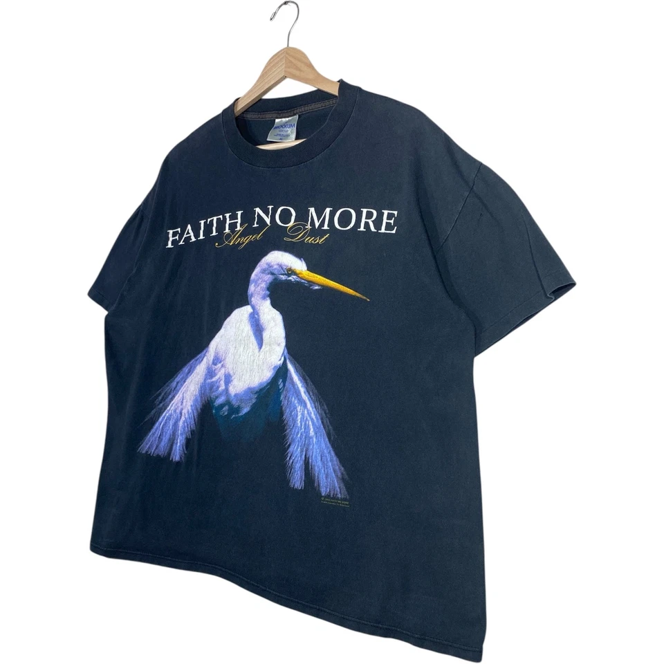 Vintage Faith No More Angel Dust Tour Graphic T-Shirt Black Mens XL - Image 3 of 4