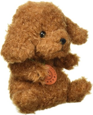 Brown Poodle Fluffy Plush 13cm Sun Arrow Potte Series Japan