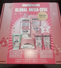 SOAP  GLORY Global Mega-Spa Gift Set 3 Full Size 3 Minis