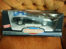 Ertl American Muscle 1:18 1969 Chevy Camaro Z/28 Black Diecast Car Edizione Limitata
