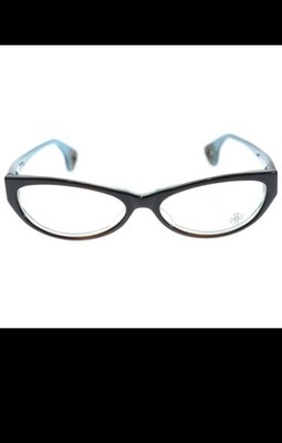 Chrome Hearts Cat Eye EDITH Black Blue Eyeglasses Frames Women