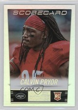2014 Panini Hot Rookies Rookie Scorecard 10/99 Calvin Pryor #348 0a7