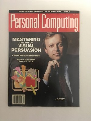 Personal Computing JUL 1990 back issue COMPUTER magazine - Windows 3.0, Stocks