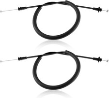 2PCS Rear Left and Right Side Door Latch Cables Compatible With Dodge Ram 150...