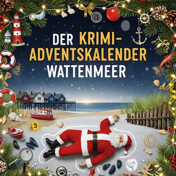 Amelia Meier | Der Krimi-Adventskalender Wattenmeer | Taschenbuch | Deutsch-image