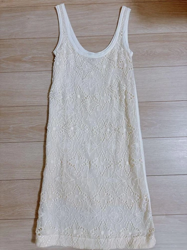 LOUIS VUITTON（LV） Abito Louis Vuitton 34 bianco taglia S