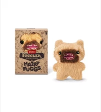 New Fuggler Hairy Fuggs Screech Beard Tan Brown Funny Ugly Monsters 9" Zuru