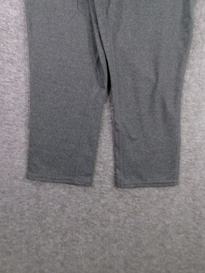 GapFit Capri Womens Large Charcoal Grey Cropped Stretch Active Capris High Waist - Image 3 of 4