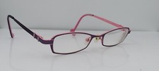 Vintage OGlI 2235/429 Purple Pink Oval Sunglasses FRAMES ONLY Korea