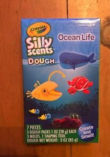 Crayola Silly Scents Dough Ocean Life 7 Pc Set P1