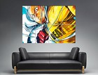 One Punch Man Manga Anime Wall Art Poster Large Size A0