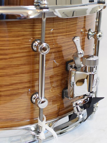 Tama Snare SLP LGM147-GTO 14"x7" Glossy Tawny Oak Limited - Bild 3 von 4