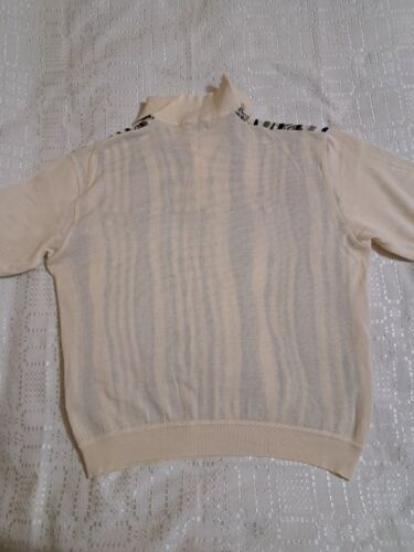 ST.CROIX SHOP MEN'S COTTON SWEATER SHORT SLEEVES MADE IN USA LARGE - Picture 2 of 6