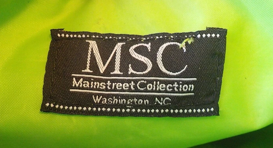 *Set of 2 Matching Main Street Collection Zippered Travel Makeup Cosmetic Bags - Image 2 of 4